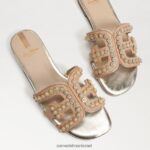 נשים הַנעָלָה Sam Edelman סנדל מגלשות bay fleur עץ אשור 4XL22X623 - Image 7