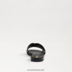 נשים הַנעָלָה Sam Edelman סנדל מגלשות bay fleur שָׁחוֹר 4XL22X622 - Image 5