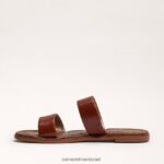 נשים הַנעָלָה Sam Edelman סנדל מגלשות חגיגי קוניאק 4XL22X254 - Image 4