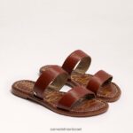 נשים הַנעָלָה Sam Edelman סנדל מגלשות חגיגי קוניאק 4XL22X254