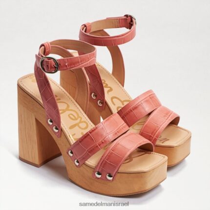 נשים הַנעָלָה Sam Edelman סנדל עם עקבים מפלטפורמה של רוזלינד טרה ורד קרוק 4XL22X801