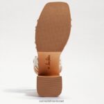 נשים הַנעָלָה Sam Edelman סנדל עם עקבים מפלטפורמה של רוזלינד קרוק שנהב מודרני 4XL22X802 - Image 6