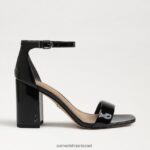 נשים הַנעָלָה Sam Edelman סנדל עקב בלוק דניאלה שָׁחוֹר 4XL22X305 - Image 2