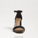 נשים הַנעָלָה Sam Edelman סנדל עקב בלוק דניאלה שָׁחוֹר 4XL22X305 - Image 3