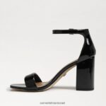 נשים הַנעָלָה Sam Edelman סנדל עקב בלוק דניאלה שָׁחוֹר 4XL22X305 - Image 4
