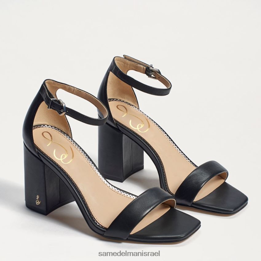 d7a0d7a9d799d79d_d794d6b7d7a0d7a2d6b8d79cd6b8d794_sam_edelman_d7a1d7a0d793d79c_d7a2d7a7d791_d791d79cd795d7a7_d793d7a0d799d790.jpg נשים הַנעָלָה Sam Edelman סנדל עקב בלוק דניאלה עור שחור 4XL22X299 - Image 1