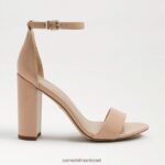 נשים הַנעָלָה Sam Edelman סנדל עקב בלוק יארו פטנט סומק בז' 4XL22X335 - Image 2