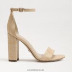 נשים הַנעָלָה Sam Edelman סנדל עקב בלוק יארו עץ אשור מולבן 4XL22X322 - Image 2