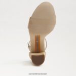 נשים הַנעָלָה Sam Edelman סנדל עקב בלוק יארו עץ אשור מולבן 4XL22X322 - Image 6