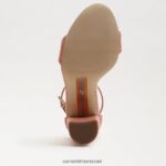 נשים הַנעָלָה Sam Edelman סנדל עקב בלוק יארו ורוד טיח 4XL22X323 - Image 6