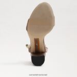 נשים הַנעָלָה Sam Edelman סנדל עקב בלוק yanelli טופי סאטן 4XL22X856 - Image 6