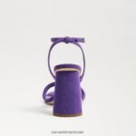 נשים הַנעָלָה Sam Edelman סנדל עקב קיה בלוק סחלב מלכותי 4XL22X119 - Image 5