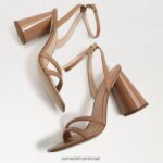 נשים הַנעָלָה Sam Edelman סנדל עקב קיה בלוק פטנט סומק רוזה 4XL22X115 - Image 7