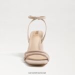 נשים הַנעָלָה Sam Edelman סנדל עקב קיה בלוק קפוצ'ינו זמש 4XL22X118 - Image 3
