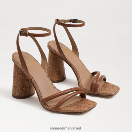 נשים הַנעָלָה Sam Edelman סנדל עקב קיה בלוק קוניאק עשיר 4XL22X109