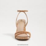 נשים הַנעָלָה Sam Edelman סנדל עקב קיה בלוק שעם טבעי 4XL22X113 - Image 3
