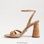 נשים הַנעָלָה Sam Edelman סנדל עקב קיה בלוק שעם טבעי 4XL22X113 - Image 4