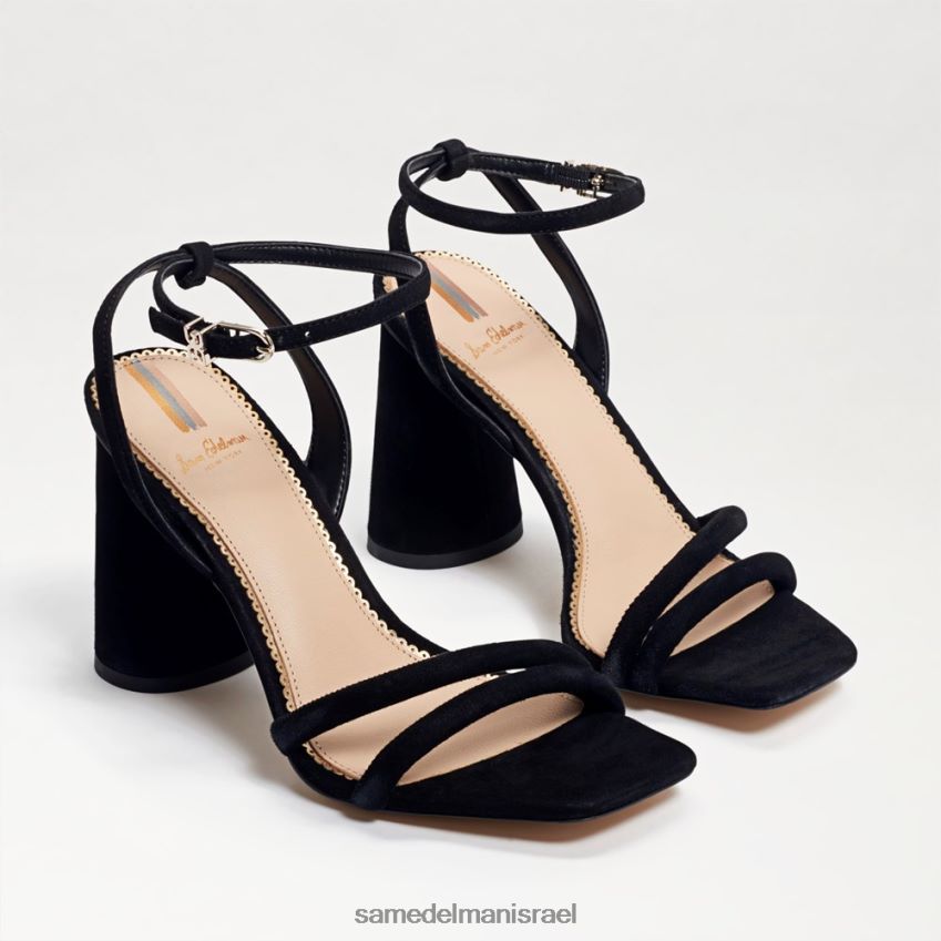 d7a0d7a9d799d79d_d794d6b7d7a0d7a2d6b8d79cd6b8d794_sam_edelman_d7a1d7a0d793d79c_d7a2d7a7d791_d7a7d799d794_d791d79cd795d7a7_d7a9.jpg נשים הַנעָלָה Sam Edelman סנדל עקב קיה בלוק שָׁחוֹר 4XL22X117 - Image 1