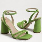 נשים הַנעָלָה Sam Edelman סנדל עקב קיה בלוק תפוח ירוק 4XL22X121 - Image 7