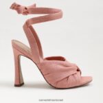 נשים הַנעָלָה Sam Edelman סנדל עקב רצועות של לנורה פשתן חימר קניון 4XL22X866 - Image 2
