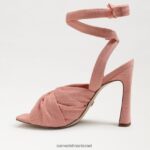 נשים הַנעָלָה Sam Edelman סנדל עקב רצועות של לנורה פשתן חימר קניון 4XL22X866 - Image 4