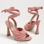 נשים הַנעָלָה Sam Edelman סנדל עקב רצועות של לנורה פשתן חימר קניון 4XL22X866 - Image 7