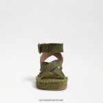 נשים הַנעָלָה Sam Edelman סנדל פלטפורמה של דקוטה ירוק שרך 4XL22X581 - Image 3