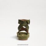נשים הַנעָלָה Sam Edelman סנדל פלטפורמה של דקוטה ירוק שרך 4XL22X581 - Image 5