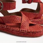נשים הַנעָלָה Sam Edelman סנדל פלטפורמה של דקוטה פרג בהיר 4XL22X580 - Image 7