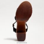 נשים הַנעָלָה Sam Edelman סנדל פלטפורמה של trista זמש שחור 4XL22X402 - Image 6