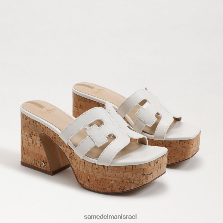 d7a0d7a9d799d79d_d794d6b7d7a0d7a2d6b8d79cd6b8d794_sam_edelman_d7a1d7a0d793d79c_d7a4d79cd798d7a4d795d7a8d79ed7aa_dev_d79cd791d7.jpg נשים הַנעָלָה Sam Edelman סנדל פלטפורמת dev לבן בוהק 4XL22X545 - Image 1