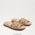 נשים הַנעָלָה Sam Edelman סנדל רב מגלשות nettie מולטי רפיה טבעית 4XL22X424