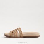 נשים הַנעָלָה Sam Edelman סנדל רב מגלשות nettie מולטי רפיה טבעית 4XL22X424 - Image 4