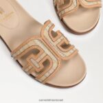 נשים הַנעָלָה Sam Edelman סנדל רב מגלשות nettie מולטי רפיה טבעית 4XL22X424 - Image 7