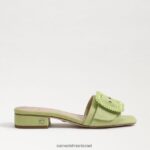 נשים הַנעָלָה Sam Edelman סנדל שקופיות חרוזים דיאקון אגס קיץ 4XL22X195 - Image 2