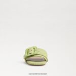 נשים הַנעָלָה Sam Edelman סנדל שקופיות חרוזים דיאקון אגס קיץ 4XL22X195 - Image 3
