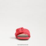 נשים הַנעָלָה Sam Edelman סנדל שקופיות חרוזים דיאקון בארוס ורוד 4XL22X196 - Image 3