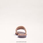 נשים הַנעָלָה Sam Edelman סנדל שקופיות עם חרוזים גאים קוניאק מולטי 4XL22X454 - Image 5