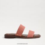 נשים הַנעָלָה Sam Edelman סנדל שקופיות Haydee ורוד טיח 4XL22X570 - Image 2