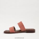 נשים הַנעָלָה Sam Edelman סנדל שקופיות Haydee ורוד טיח 4XL22X570 - Image 4