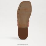נשים הַנעָלָה Sam Edelman סנדל שקופיות Haydee ורוד טיח 4XL22X570 - Image 6