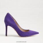 נשים הַנעָלָה Sam Edelman עקב אצבע מחודד לוז סחלב מלכותי 4XL22X169 - Image 2