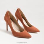 נשים הַנעָלָה Sam Edelman עקב אצבע מחודד לוז חימר מאובק 4XL22X165