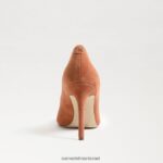 נשים הַנעָלָה Sam Edelman עקב אצבע מחודד לוז חימר מאובק 4XL22X165 - Image 5