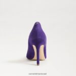 נשים הַנעָלָה Sam Edelman עקב אצבע מחודד לוז סחלב מלכותי 4XL22X169 - Image 5