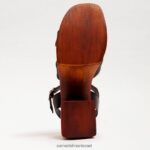 נשים הַנעָלָה Sam Edelman עקב בלוק פלטפורמת סוזנה עור שחור 4XL22X567 - Image 6