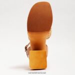 נשים הַנעָלָה Sam Edelman עקב בלוק פלטפורמת סוזנה tan multi 4XL22X566 - Image 6