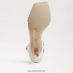 נשים הַנעָלָה Sam Edelman עקב החתלתול של רייל שנהב מודרני 4XL22X680 - Image 6