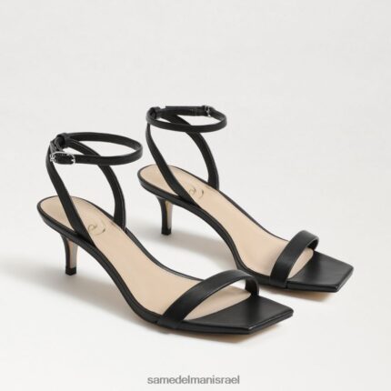 נשים הַנעָלָה Sam Edelman עקב החתלתול של רייל עור שחור 4XL22X679