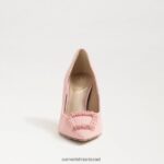 נשים הַנעָלָה Sam Edelman עקב חרוזים של הרייט אפרסק אלמוגים 4XL22X585 - Image 3